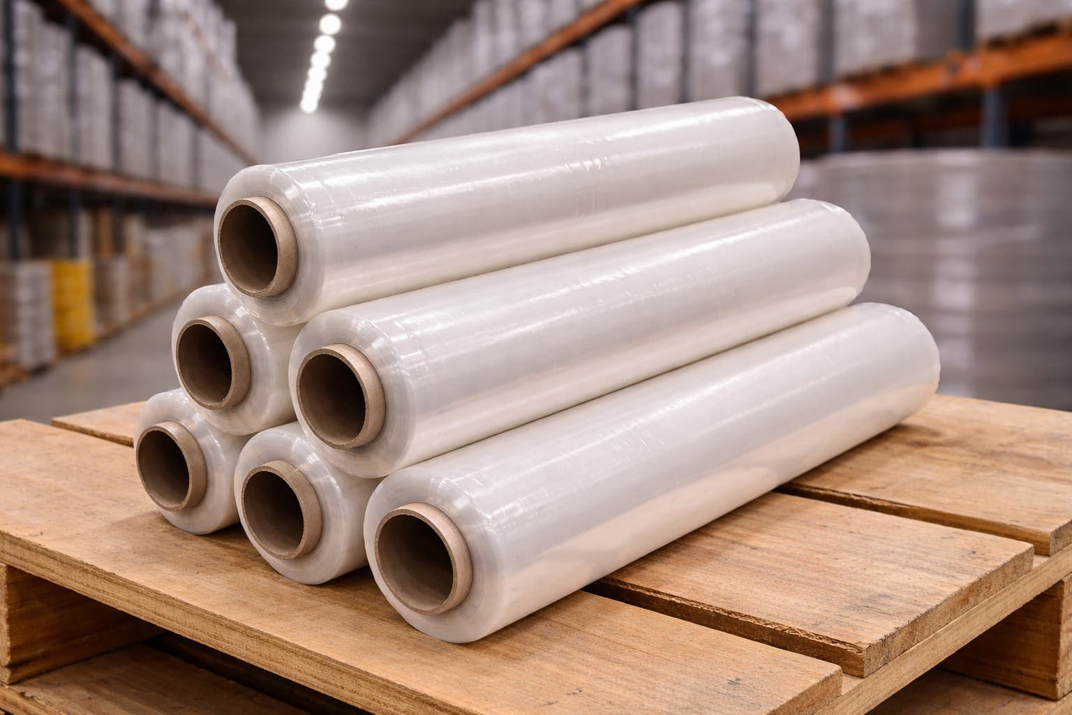 Clear Pallet Wrap 500mm — Maximum Coverage